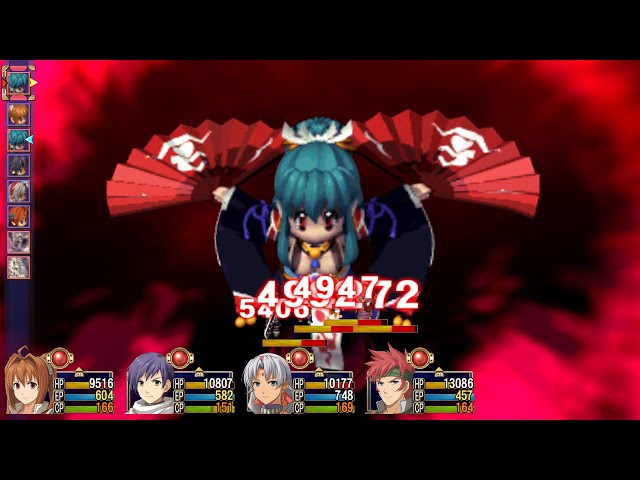 LoH Trails in the Sky SC - 125 Ch9 #10 BOSS Luciola the Bewitching Bell & the truth & P4 Axis Pillar