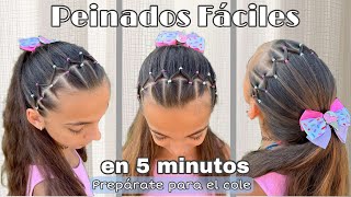 ✨El SECRETO para un peinado escolar PERFECTO!