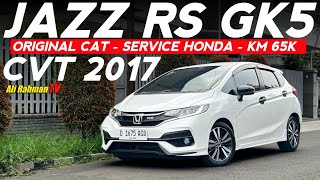 DIJUAL JAZZ RS GK5 MATIC 2017 PUTIH BANDUNG | REVIEW MOBIL JAZZ RS GK5 INDONESIA