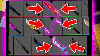 How To Get Free Mm2 Knives Videos Page 2 Infinitube - knives videos roblox