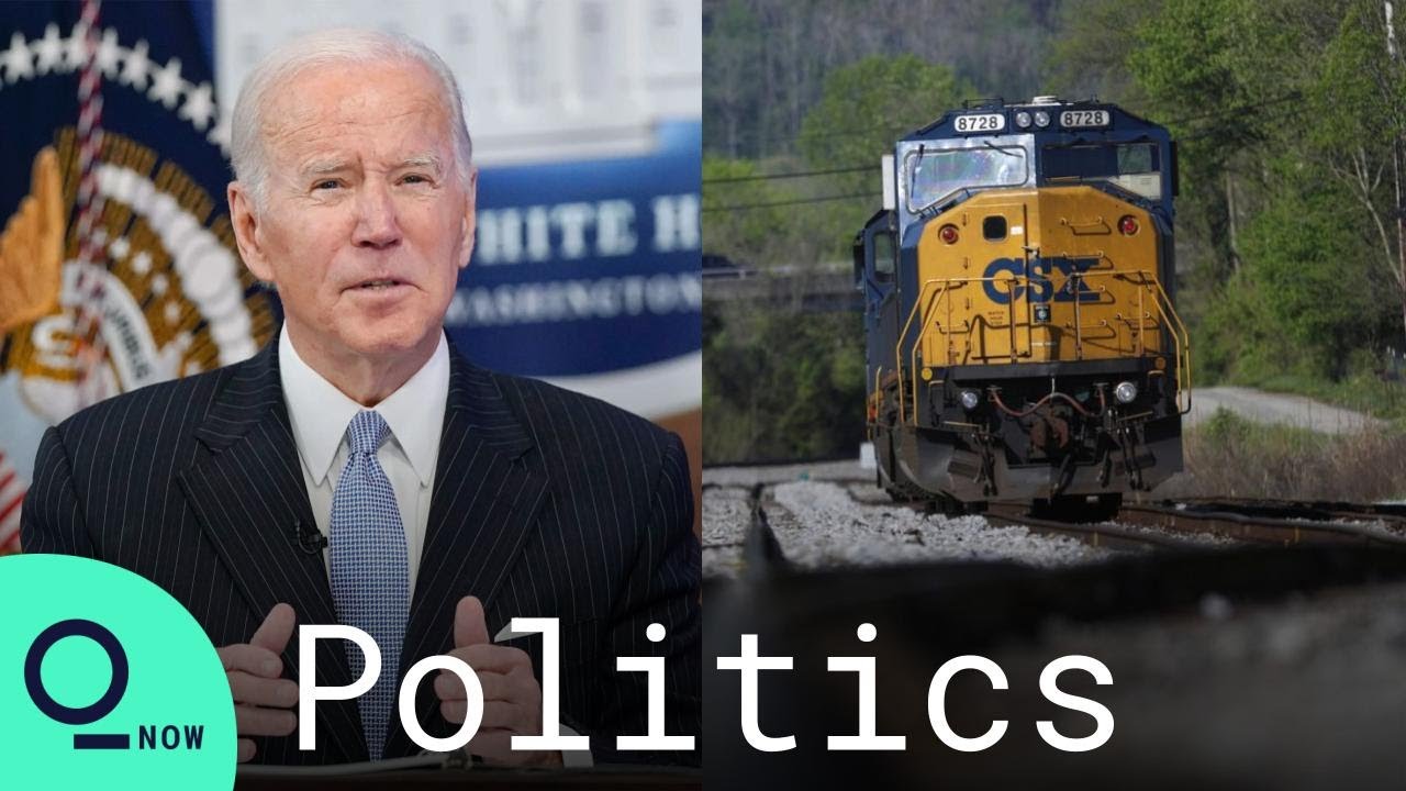 Biden Calls on Congress to Intervene to Prevent Rail Strike