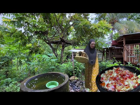 membuat sambel timun pedas asem seger nikmat pol, bikin nagih banget, masakan desa