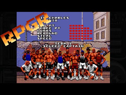 Barkley's Power Dunk - Nintendo SNES SFC - Review / Let's Play / Reaction