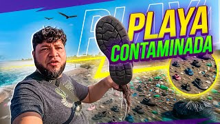 Visite la PLAYA MAS SUCIA que visto en mi vida | ZAPATOS PODRIDOS | *y algo que no debí tocar*