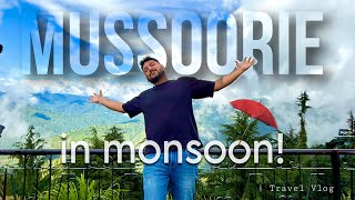 Mussoorie in Monsoon ⛈️ | Foggy Trail & Landour, Lal Tibba, Chardukan, Doma’s Café