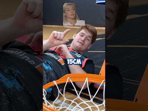 🤯ЗАБИЛИ В САМОЕ ВЫСОКОЕ КОЛЬЦО В МИРЕ🏀 #shorts #баскетбол