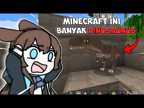 BANYAK DINOSAURUS! MINECRAFT GRATIS INI MIRIP JURRASIC WORLD DLC.. (worth it)