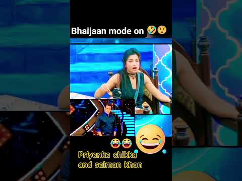 Big Boss Priyanka chikka vs Salman Khan😂