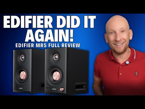 Edifier MR5 Studio Monitor Review 🔊 | Worth the Upgrade from MR3 & MR4?