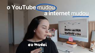 Sobre saber a hora de mudar seu canal do YouTube (a minha chegou)