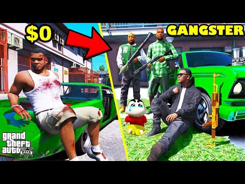 Franklin's Journey From Poor To Biggest Gang Boss In GTA 5