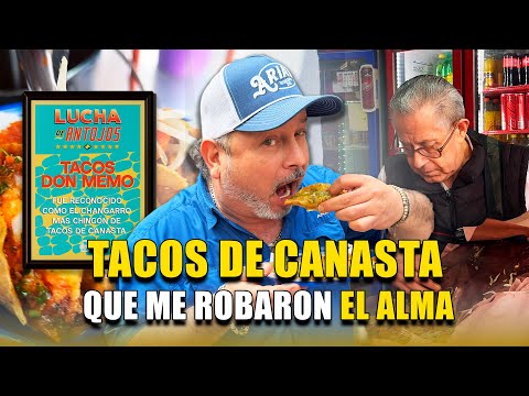 Tacos de canasta que me ROBARON el ALMA (y el hambre) en CDMX 🌮😋 | Hernán El Potro