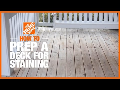How to Prep a Deck for Stain