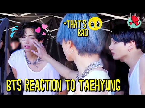 BTS's Reaction to Taehyung - When BTS loves V