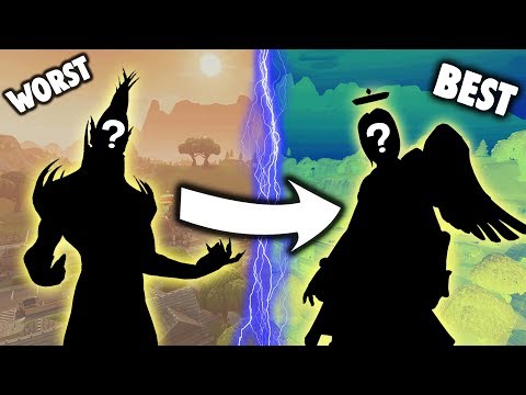 RANKING *EVERY* LEGENDARY SKIN FROM WORST TO BEST!!! (Updated) - Fortnite Battle Royale