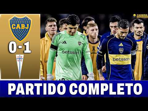 🔥BOCA ELIMINADO DE LA LIBERTADORES 0-1 UNIVERSIDAD CATÓLICA