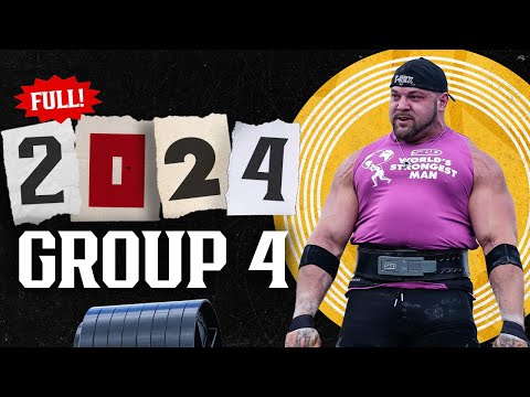 *FULL* 2024 SBD World's Strongest Man | GROUP 4