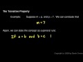 Understanding the Transitive Property