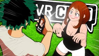 Deku Gets Caught Taking Photos in VRChat! (My Hero Academia VR)