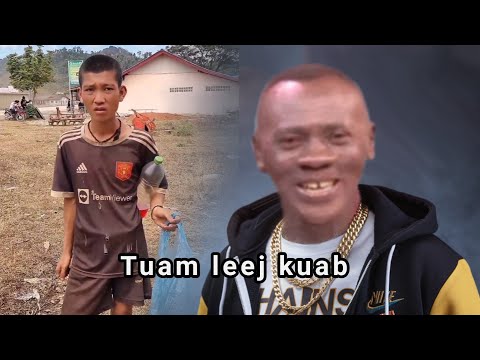 Tuam leej kuab nyiam hnia roj tsheb txoj paj huam funny