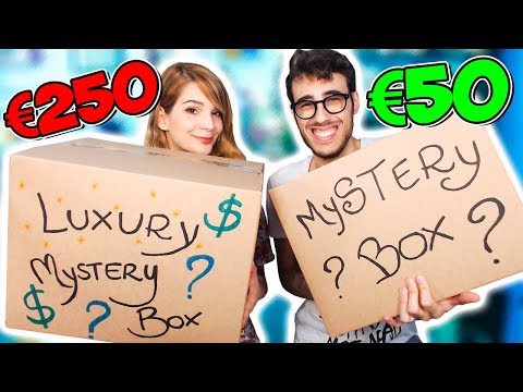 50€ VS 250€ MYSTERY BOX