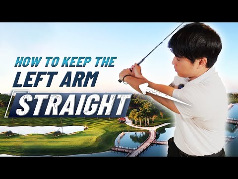 How to Keep Your Left Arm Straight in Golf | Master Your Swing Technique