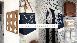 Small Closet, Big Impact: Entryway Organization | Come Organize with Me!