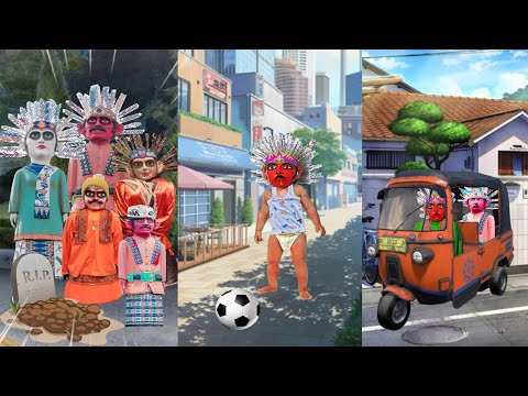 ANIMASI LUCU ONDEL-ONDEL KEMAYORAN KOMPILASI #9 ~ NAYA NAJWA CHANNEL