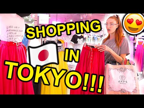 SHOPPING IN HARAJUKU!!! Shop with me at Laforet in Tokyo, Japan!!!
