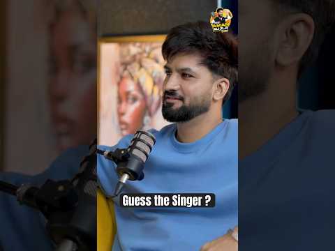 Guess the Singer name in comments 😳 #podcast #punjabi #singer