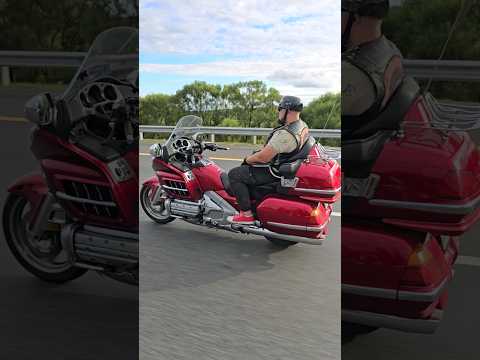 Автопилот в деле! Honda Gold Wing 1800 #мотопутешествия#мотопутешествие