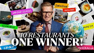 10 Restaurants, 4 Continents, 1 WINNER. YOU Decide Where I Go Next!