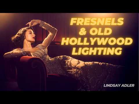 How to Recreate Classic Hollywood Portraits Using LED Lights & Fresnels with Lindsay Adler