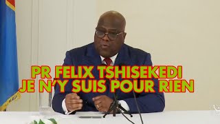 URGENT PR FÉLIX TSHISEKEDI SOULIGNE QU’IL N’EST EN RIEN IMPLIQUE DANS LA DÉMISSION DE VITAL KAMERHE 