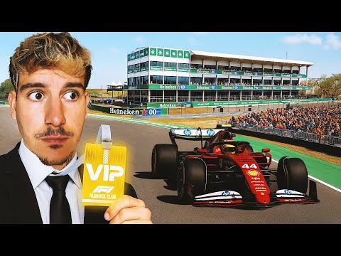 Ich habe den PADDOCK CLUB besucht! 🤑