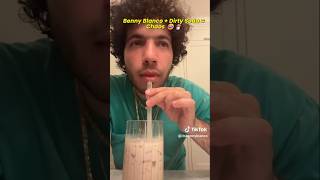 Benny Blanco tries the viral dirty soda trend 🥤✨ #shorts #selenagomez #bennyblanco  #fyp