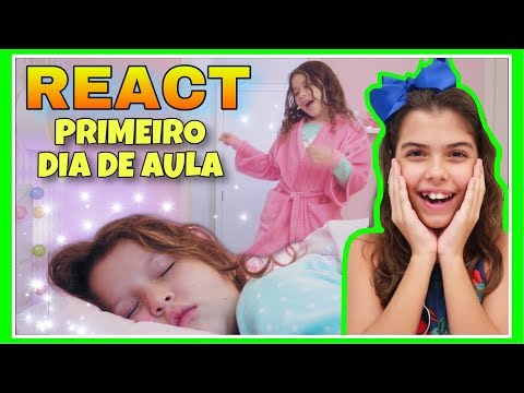 REAGINDO AO CLIPE MEU PRIMEIRO DIA DE AULA de Hoje é dia de Marias | NICOLE DUMER