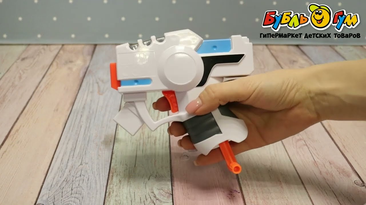 Бластер NERF ROBLOX Микрошот 2патрона в ассортименте  - видео