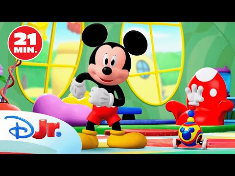 LA CASA DE MICKEY MOUSE +: Los mejores momentos del Pequeño Manitas 😍 | DISPONIBLE EN DISNEY JUNIOR