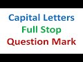 Capitalization and Punctuation Rules
