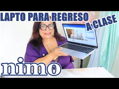 NUEVA LAPTO PARA REGRESO A CLASE / NIMO