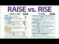 Understanding 'Raise' and 'Rise' Verbs