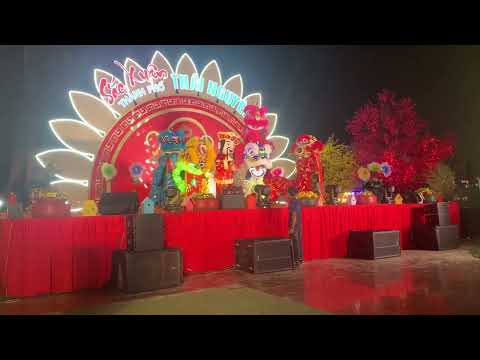 Thai Nguyen city square traditional new year 2025 in Vietnam - kid video