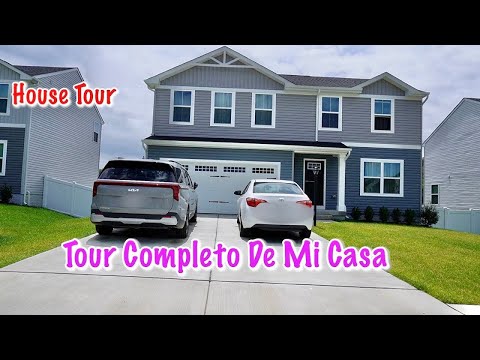 Tour Completo De Nuestra Casa 🏠 Asi Son Las Casas En USA 🇺🇸 2025 