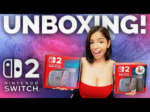 Nintendo Switch 2 Unboxing