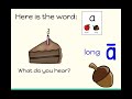 Identifying Long and Short Vowel Sounds