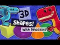 Exploring 3D Shapes with Baby T-Rex