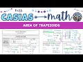 Finding the Area of Trapezoids