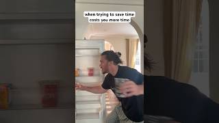 when trying to save time costs you more time #shorts #comedy #funny
