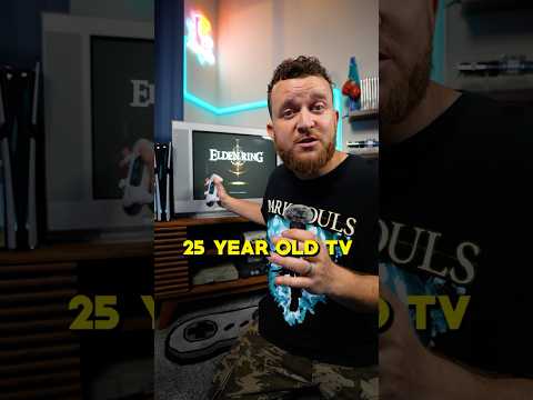 I played Elden Ring on a 25 year old TV
